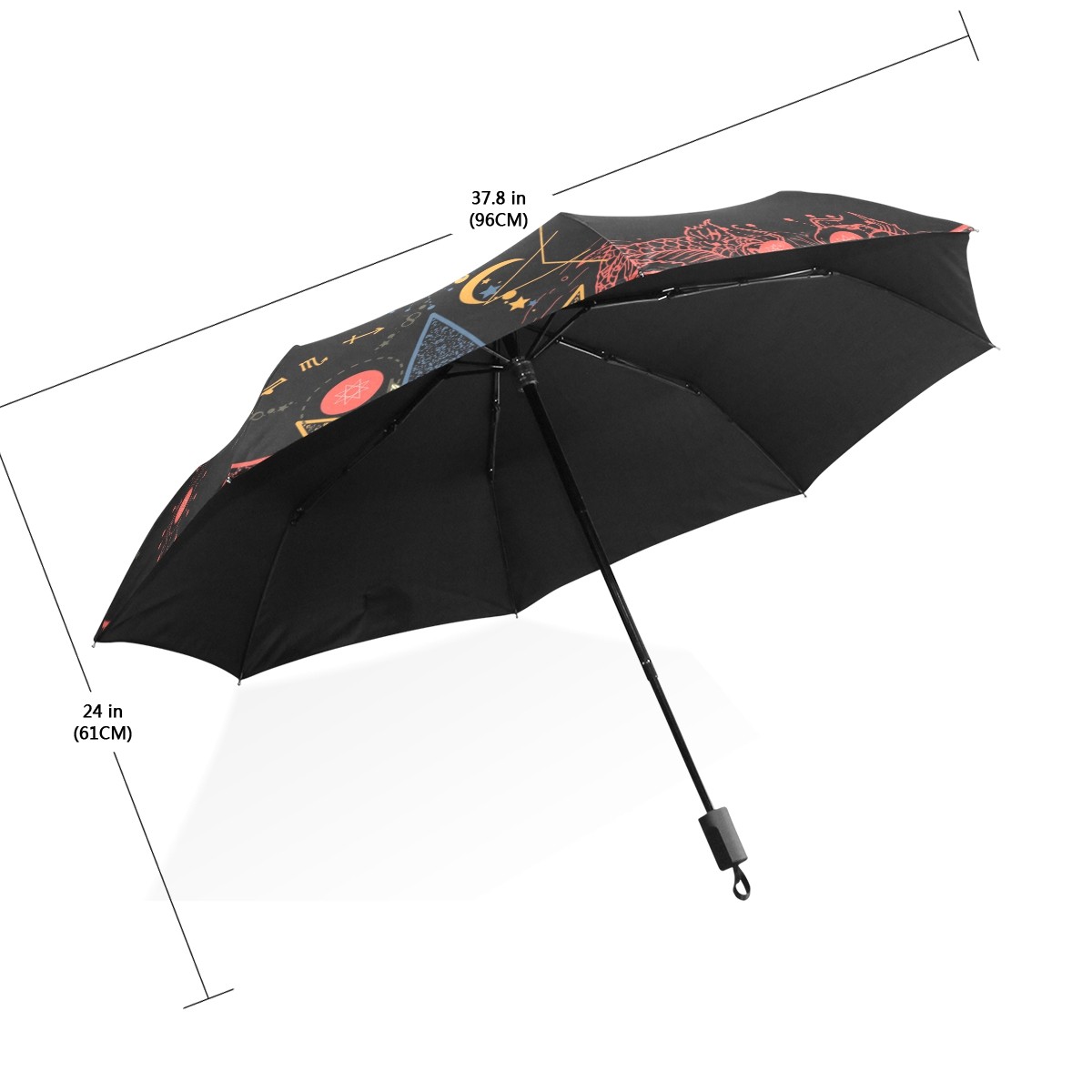 Anti-UV Manual Open&Close Umbrella(Picture outside)