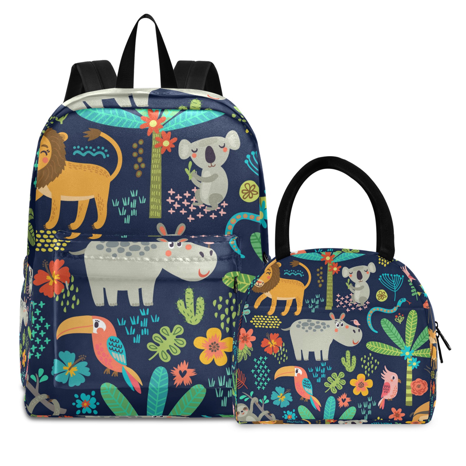 custom print Kids' Backpacks with lunch 